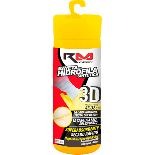 BAYETA HIDROFILA 3D "RM CLEAN"